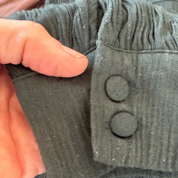 Zara Bottle Green Wrinkled Look Feminine Fit Bloggers Favorite Dress size S - Picture 14 of 16